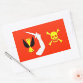Christopher Moody's Pirate Flag Sticker (Envelop)