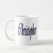 Christopher, Name, Logo, Koffiemok (Links)