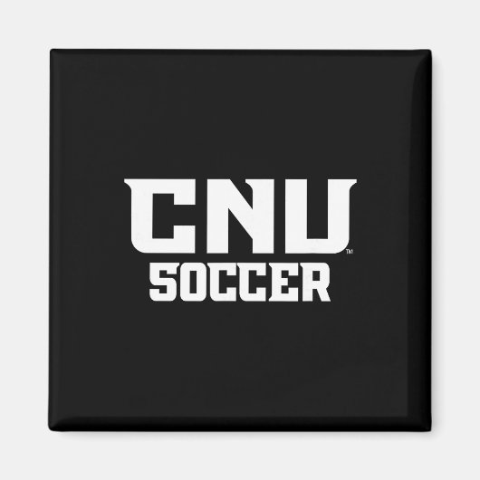 Christopher Newport University Voetbal Cnu Kleding Magneet (Voorkant)