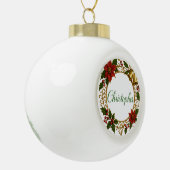 Christopher Personalized Christmas Ball Ornament  (Links)
