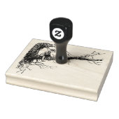 Christopher Robin zittend in een boom Rubberstempel (Stempel)