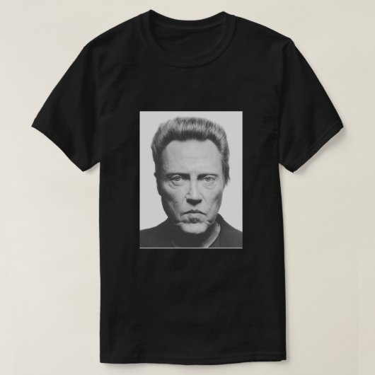 Christopher Walken Essential T-shirt (Design voorkant)