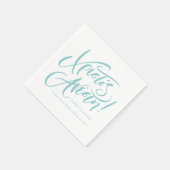 Christos Anesti Christ is Risen Grieks Pasen blauw Servet (Hoek)