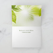 Christos Anesti! Christus is Risen! Paspoortkaart Bedankkaart (Binnen)