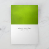 Christos Anesti! Christus is Risen! Paspoortkaart Bedankkaart (Binnen)