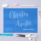 Christos Anesti! Christus is Risen! Tissuepapier (Craft)