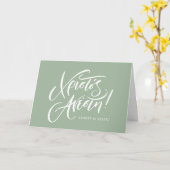 Christos Anesti Grieks-orthodoxe paaskalligrafie Kaart (Gele Bloem)