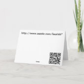 Christos is een uitnodiging! Geschilderd ei w Roem Feestdagen Kaart (Achterkant)