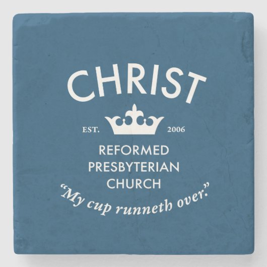 ChristRPC Marmeren Onderzetter (Voorkant)