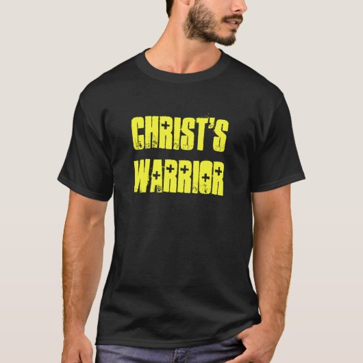 CHRIST'S WARRIOR T-SHIRT (Voorkant)