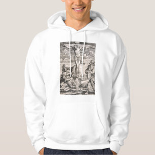 Christus aan het kruis - Agostino Carracci Hoodie