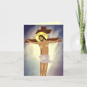 Christus aan het Kruis Briefkaart