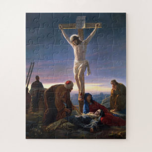Christus aan het Kruis door Carl Bloch, Religieus Legpuzzel