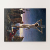 Christus aan het Kruis door Carl Bloch, Religieus Legpuzzel (Horizontaal)