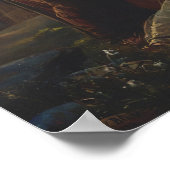 Christus aan het Kruis door Carl Bloch, Religieus Poster (Hoek)