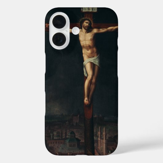 Christus aan het kruis door Gillis Mostaer Case-Mate iPhone Case (Achterkant)