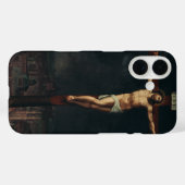 Christus aan het kruis door Gillis Mostaer Case-Mate iPhone Case (Achterkant (horizontaal))