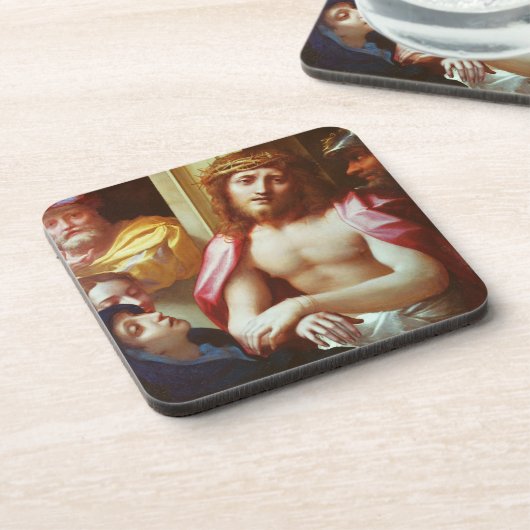 Christus aangeboden aan het volk (Ecce Homo) Onderzetter (Linkerzijde)