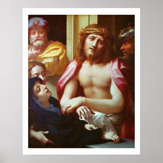 Christus aangeboden aan het volk (Ecce Homo) Poster (Voorkant)