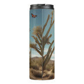 Christus: Alleen, hoop, woestijnlicht Thermosbeker (Achterkant)