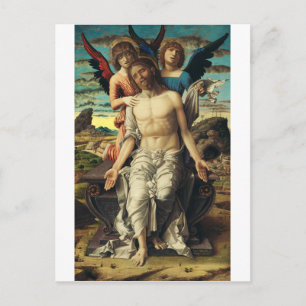 Christus als de Verlosser door Andrea Mantegna Briefkaart