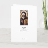 Christus als Heerser van allen Kaart (Achterkant)