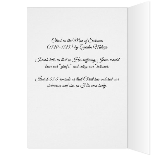 Christus als Man van Sorrows (Binnen (Links))