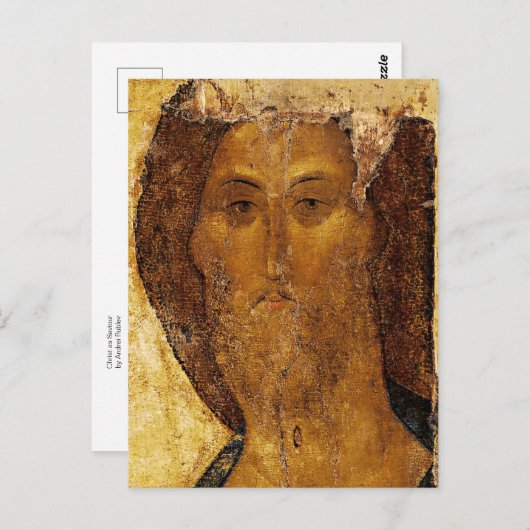 Christus als Redder - Andrei Rublev Briefkaart (Voorkant / Achterkant)