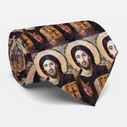 Christus als Ruler van Alles Stropdas (Opgerold)