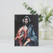 Christus als Verlosser door El Greco Briefkaart (Staand voorkant)