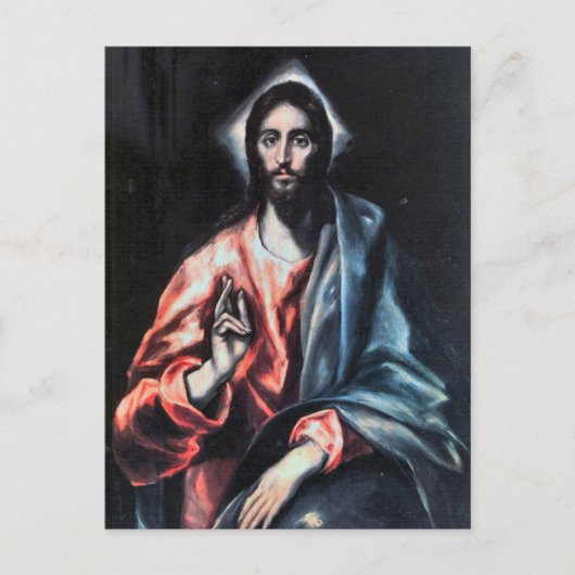 Christus als Verlosser door El Greco Briefkaart (Voorkant)