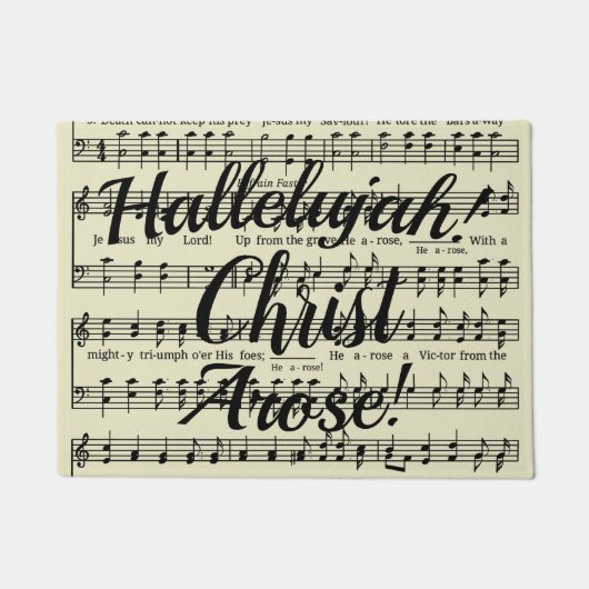 Christus Arose Deurmat (Voorkant)