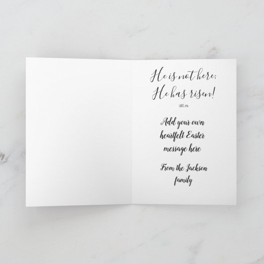 Christus Arose Kaart (Binnen)