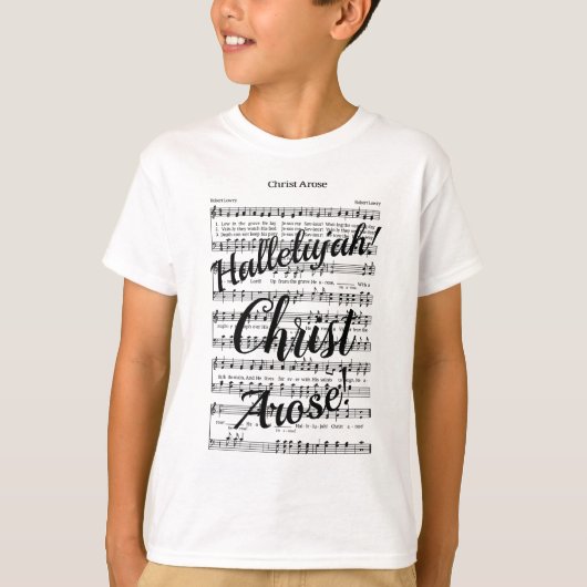 Christus Arose T-Shirt (Voorkant)