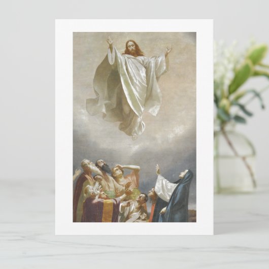 Christus Ascension to Heaven Observed by Apostles (Staand voorkant)