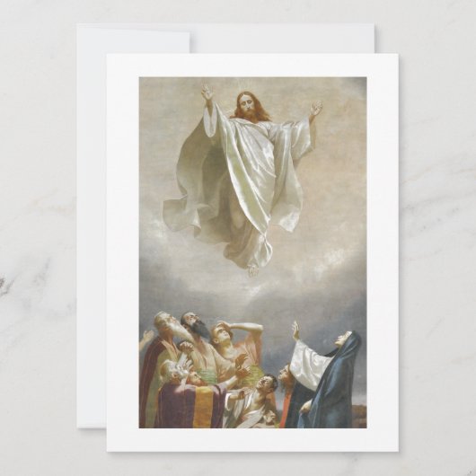 Christus Ascension to Heaven Observed by Apostles (Voorkant)