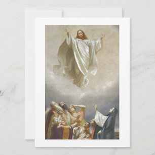 Christus Ascension to Heaven Observed by Apostles