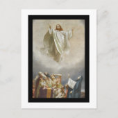 Christus Ascension to Heaven Observed by Apostles Briefkaart (Voorkant)