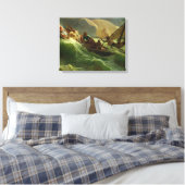 Christus Aslapen in zijn Boat Canvas Afdruk (Insitu (Slaapkamer))
