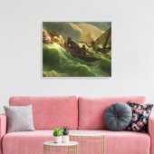 Christus Aslapen in zijn Boat Canvas Afdruk (Insitu (Woonkamer))