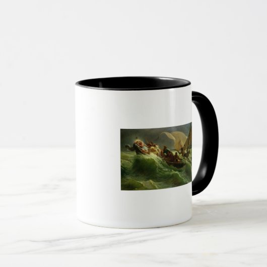 Christus Aslapen in zijn Boat Mok (Voorkant rechts)