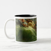 Christus Aslapen in zijn Boat Tweekleurige Koffiemok (Links)