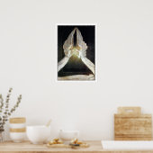 Christus Beheerd door Angels door William Blake Poster (Keuken)