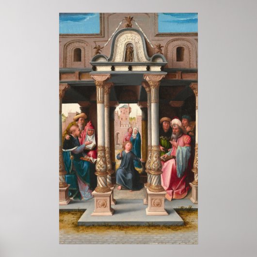 Christus - Bernard van Orley Fine Art Poster (Voorkant)