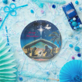 Christus bewaren in Borden met kerstpapier Papieren Bordje (Feest)