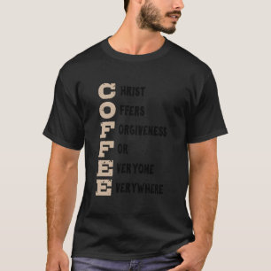 Christus biedt vergeving aan iedereen overal t-shirt