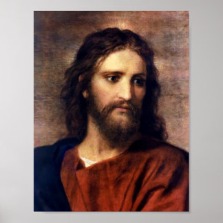 Christus Bij 33 door Heinrich Hofmann Poster