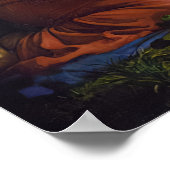 Christus bij Gethsemane door Carl Bloch Poster (Hoek)