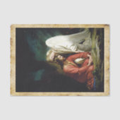 Christus bij Gethsemane, ontkoppeling Tissuepapier (Voorkant)