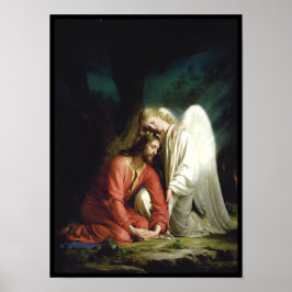 Christus bij Gethsemane, Religieus Poster